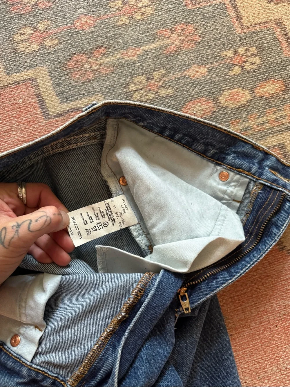 Vintage Levi’s Orange Tab 805 Straight Leg Jeans